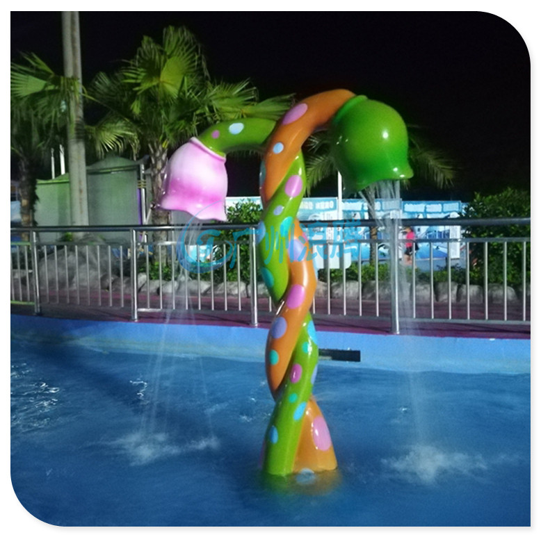 水上樂園設(shè)備-雙花噴水 水上樂園設(shè)備-雙花噴水